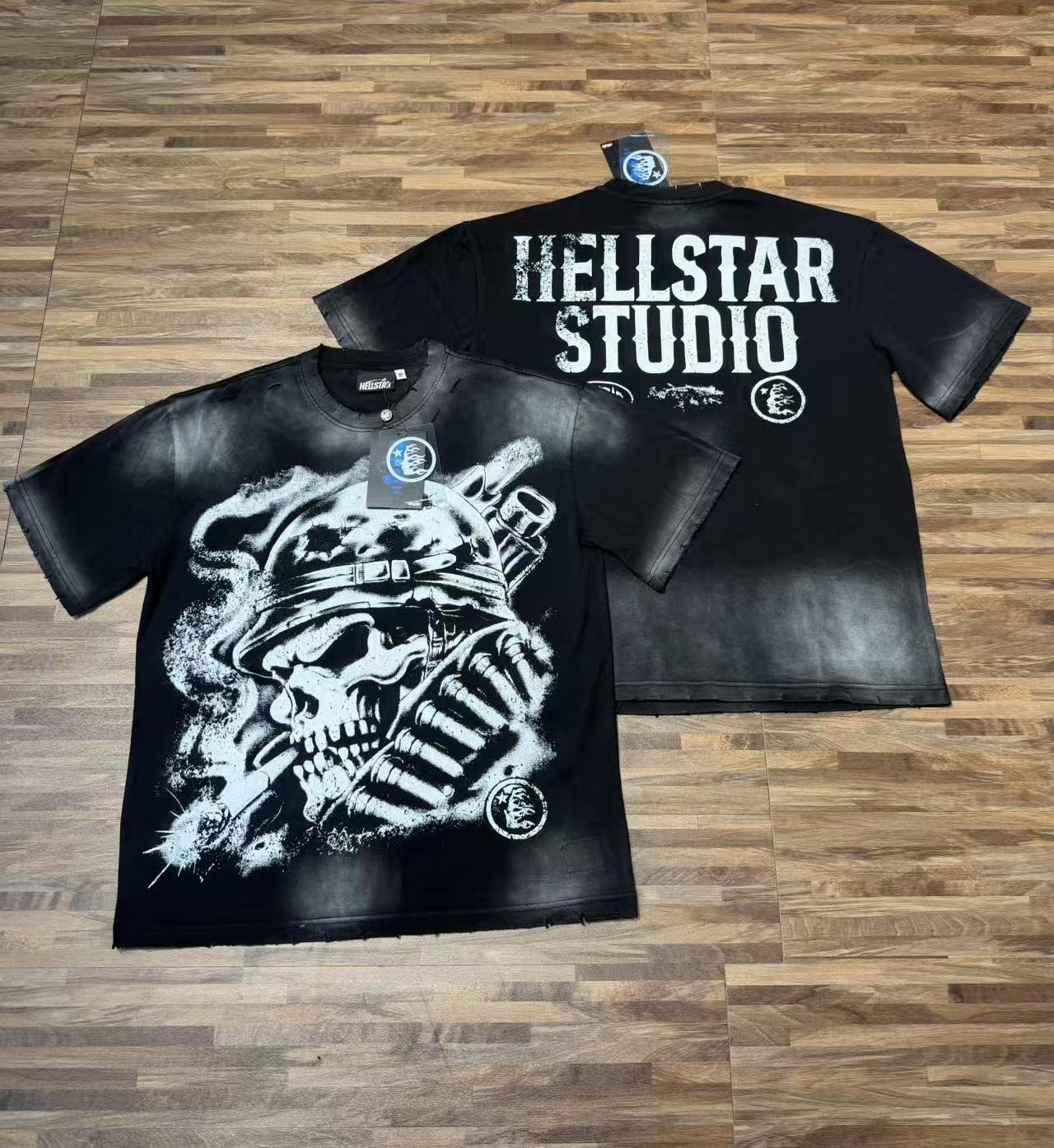 HS Skull Graphic Short-Sleeve T-Shirt ¡ª context