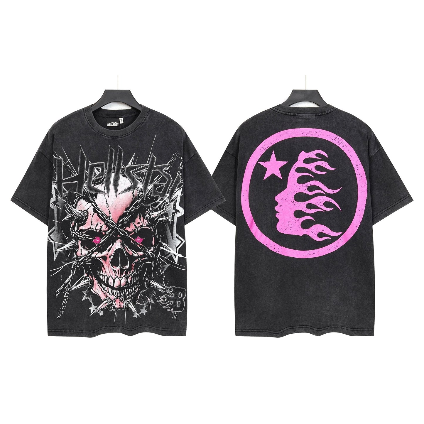 HS Skull & Flame Washed Graphic T-Shirt ¡ª hero