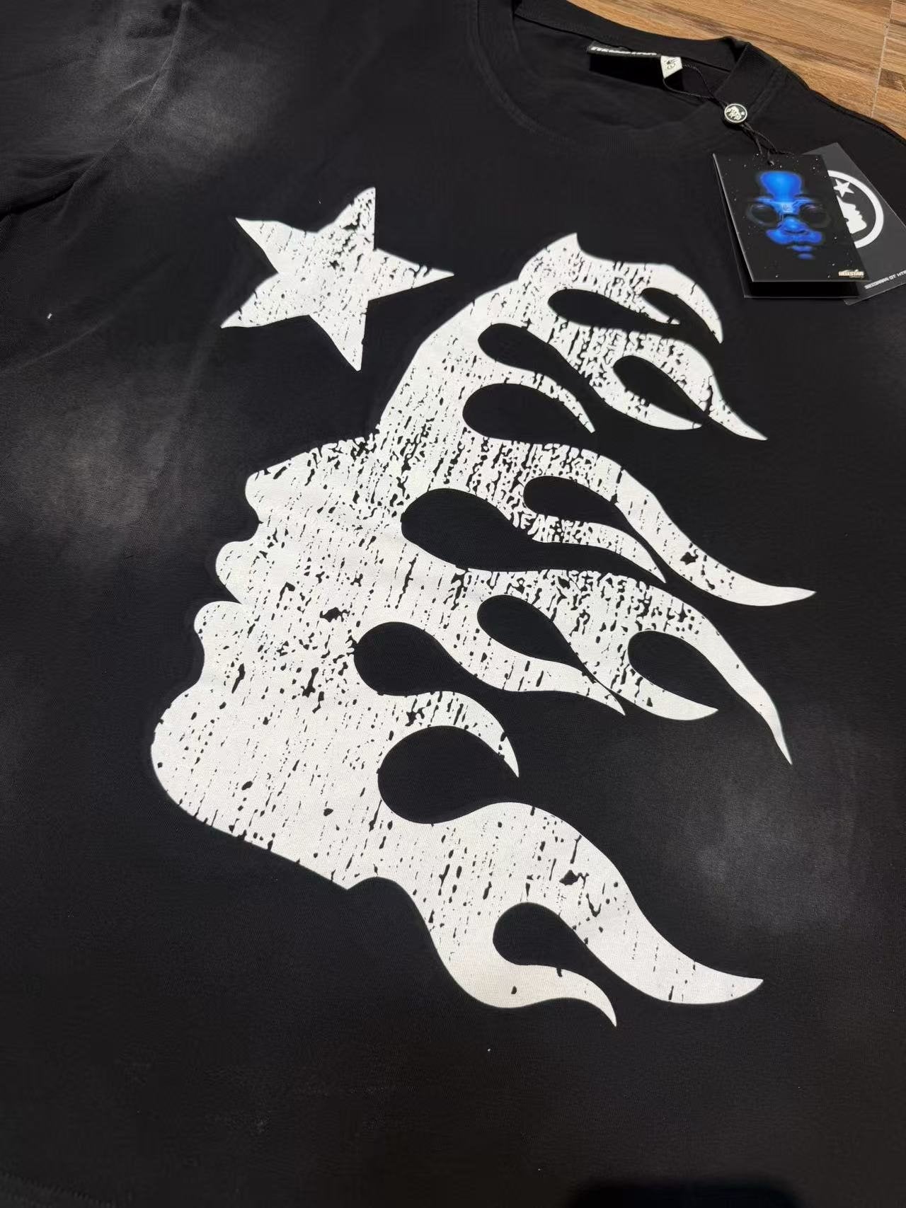 HS Star Flame Face Graphic T-Shirt ¡ª context
