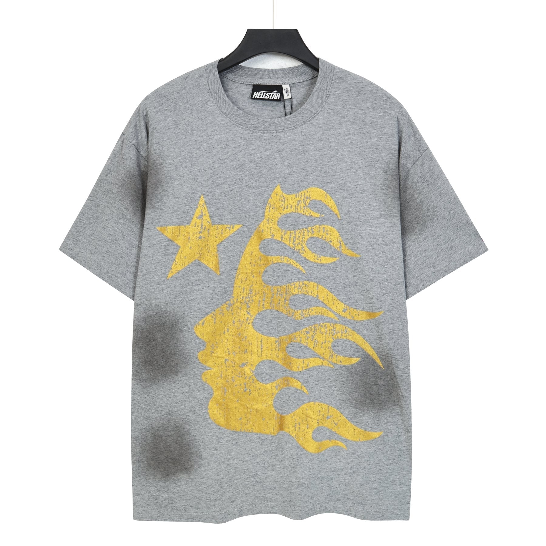 HS Star Flame Face Graphic T-Shirt ¡ª front