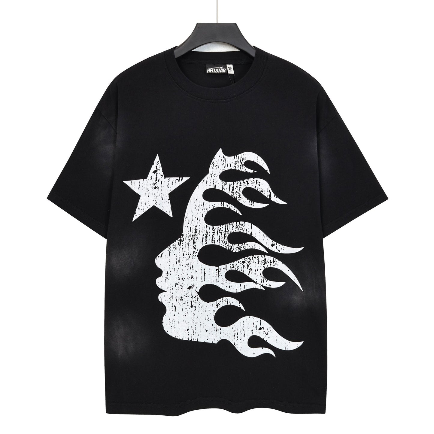 HS Star Flame Face Graphic T-Shirt ¡ª front