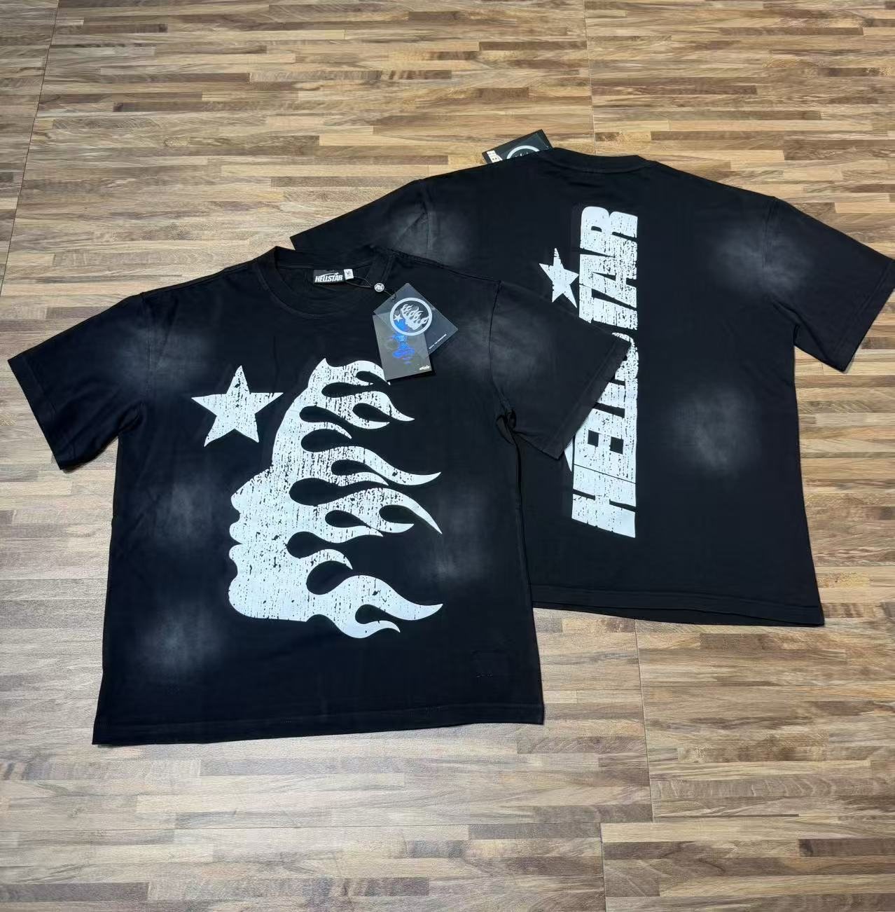 HS Star Flame Face Graphic T-Shirt ¡ª context