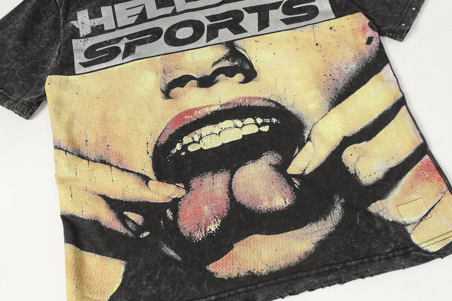 HS Sports 88 Washed Graphic T-Shirt ¡ª detail