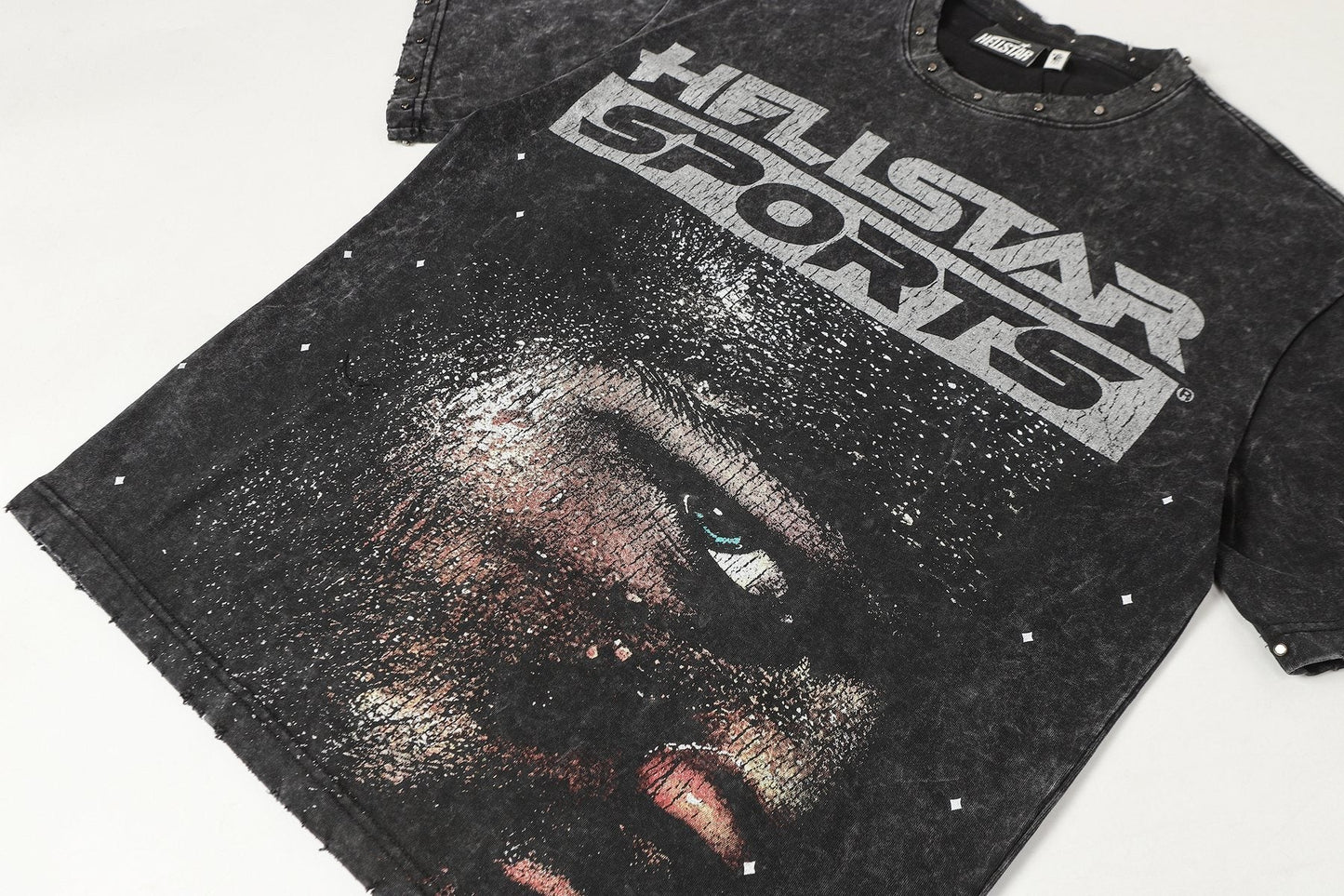 HS Face & Flame Graphic T-Shirt ¡ª front