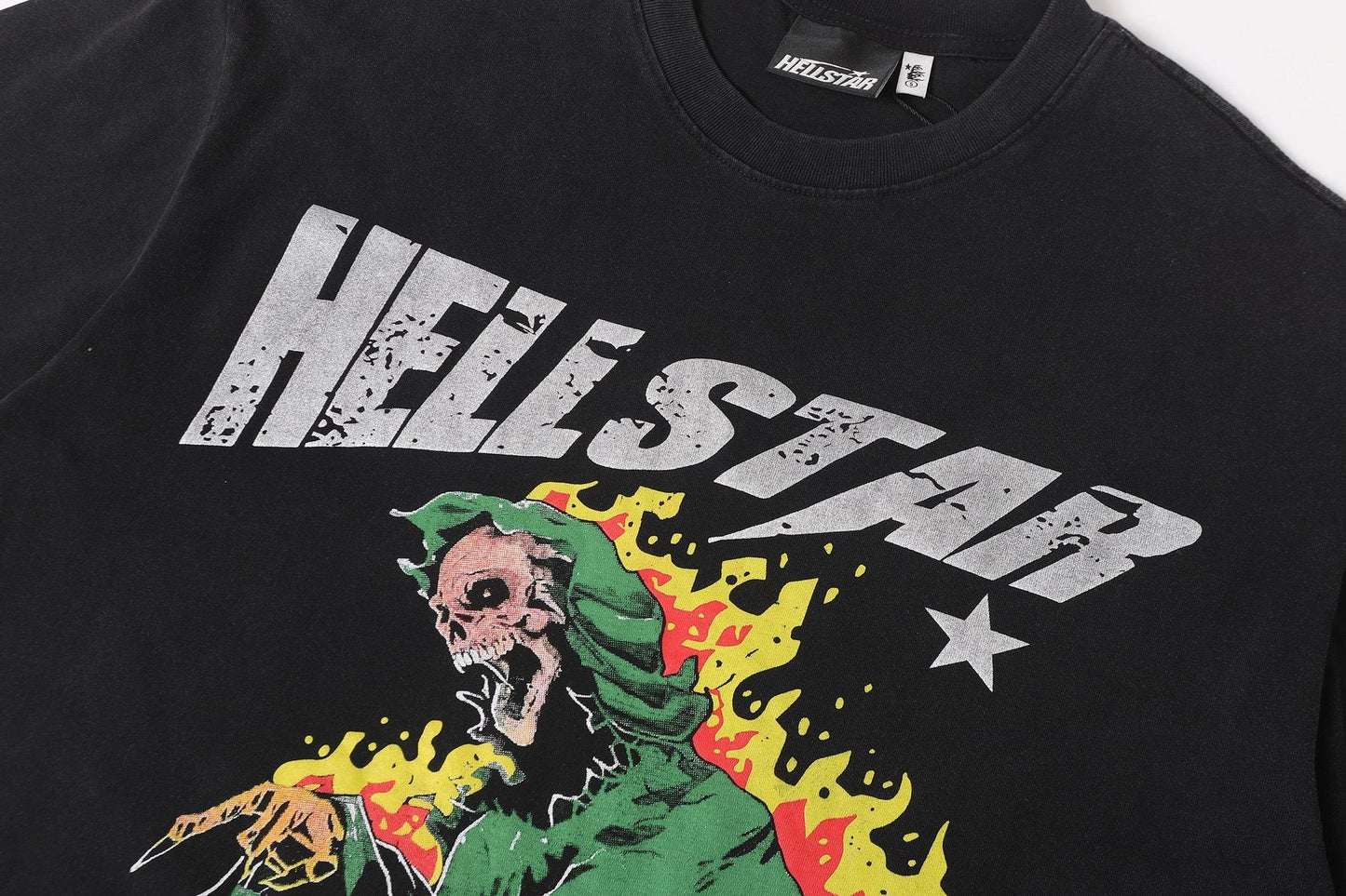HS Reaper Cross Graphic T-Shirt ¡ª detail