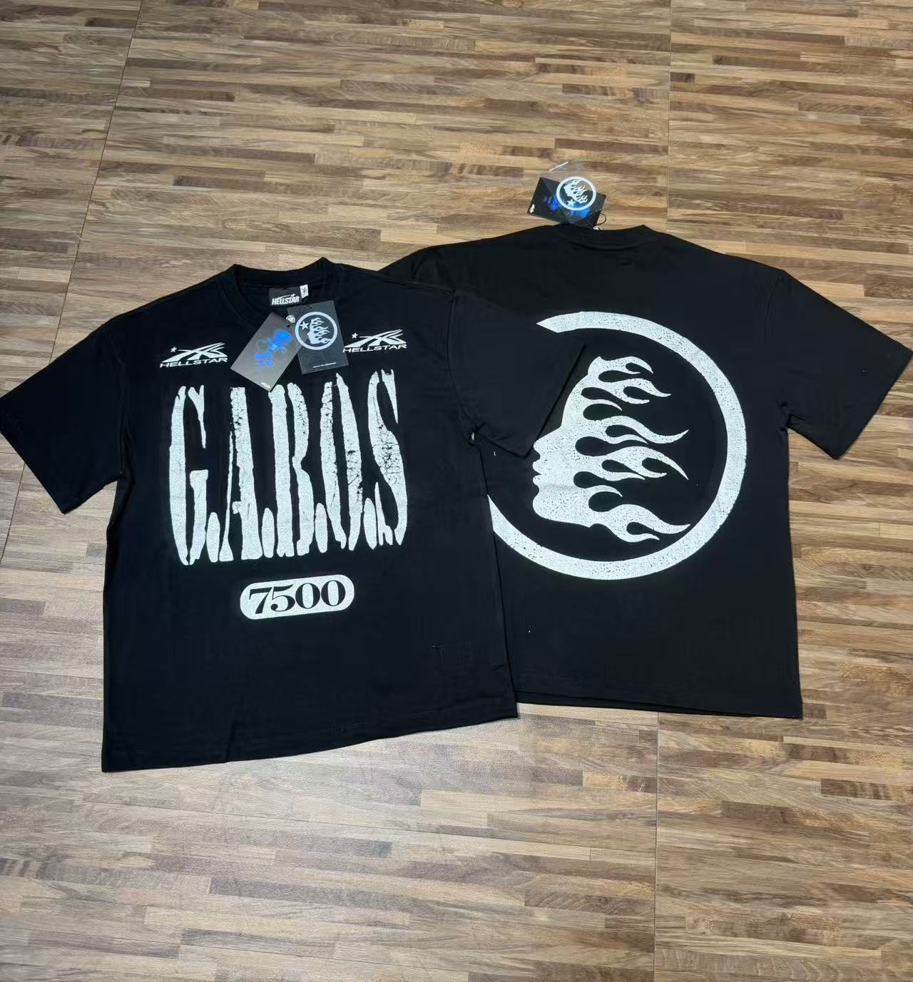 HS Galras 7500 Face & Flame Graphic T-Shirt ¡ª context