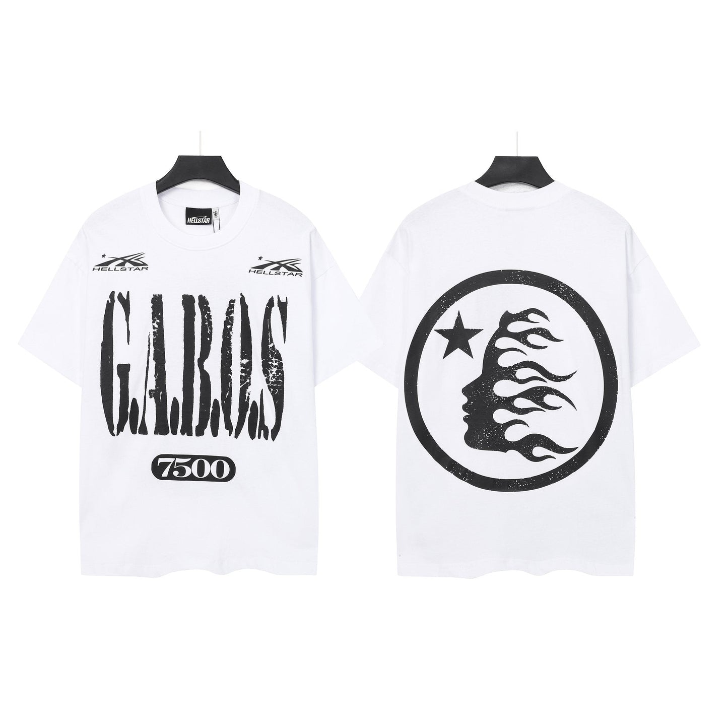 HS Galras 7500 Face & Flame Graphic T-Shirt ¡ª front