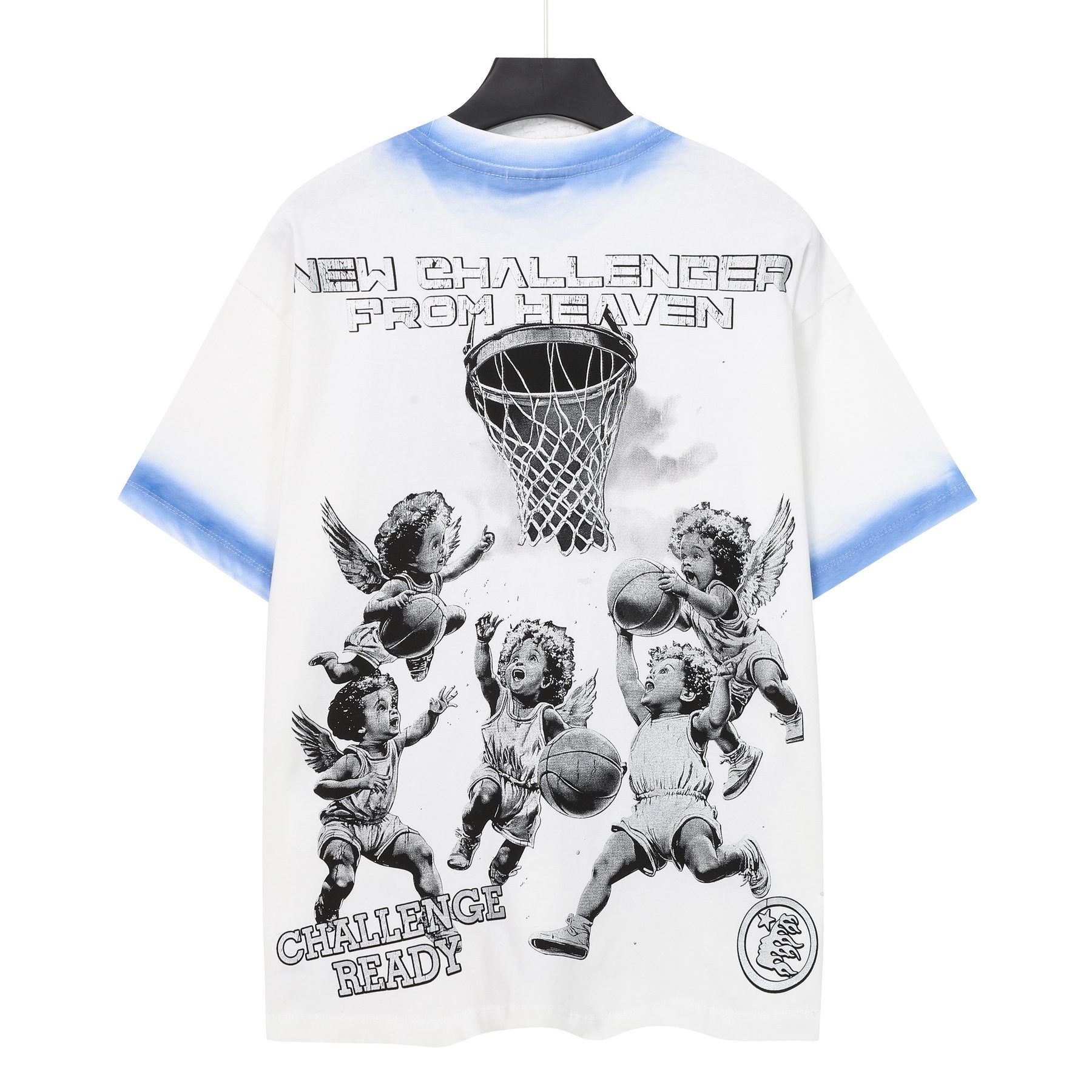 HS Path to Paradise Basketball Cherub Graphic T-Shirt ¡ª back