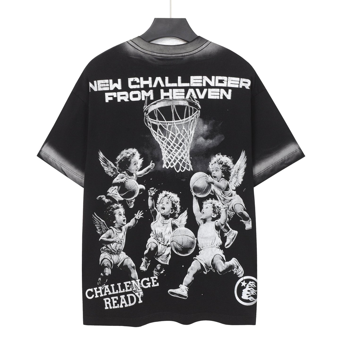 HS Path to Paradise Basketball Cherub Graphic T-Shirt ¡ª back