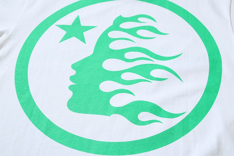 HS Green & Pink Graphic Short-Sleeve T-Shirt ¡ª detail