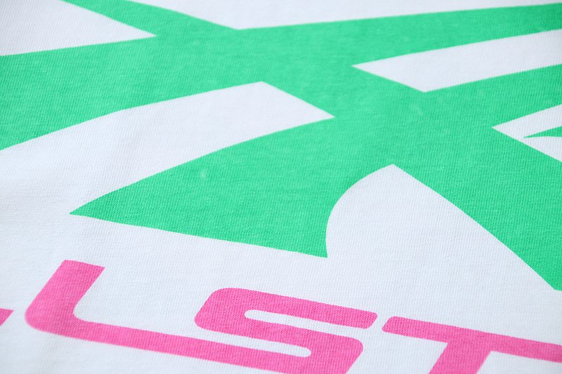 HS Green & Pink Graphic Short-Sleeve T-Shirt ¡ª detail