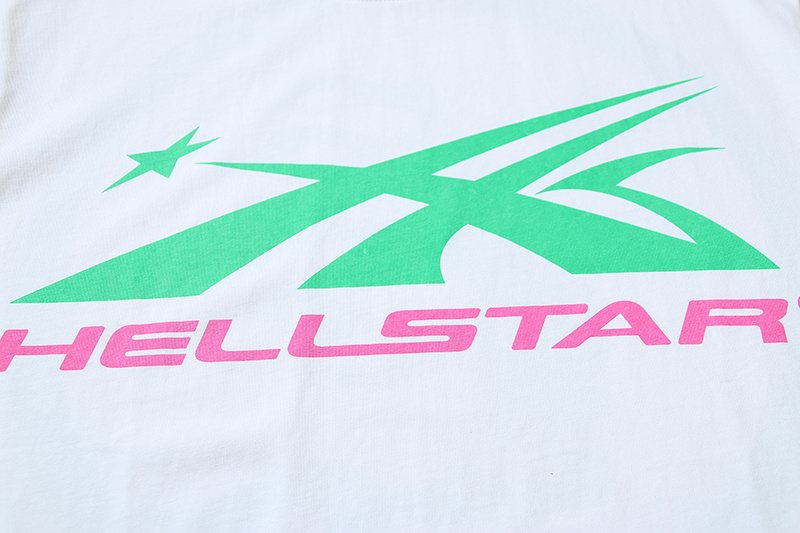 HS Green & Pink Graphic Short-Sleeve T-Shirt ¡ª detail