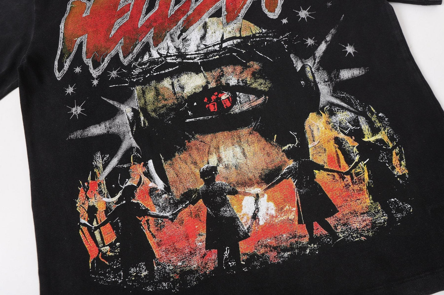 HS Red Graphic Short-Sleeve T-Shirt ¡ª detail