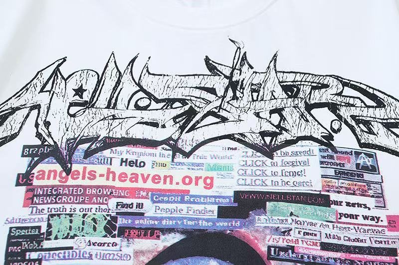 HS Angels Heaven Graphic T-Shirt ¡ª detail