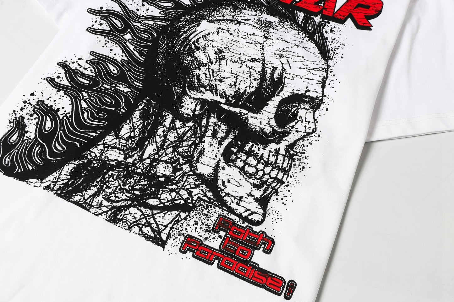 HS Skull City-List Graphic T-Shirt ¡ª detail