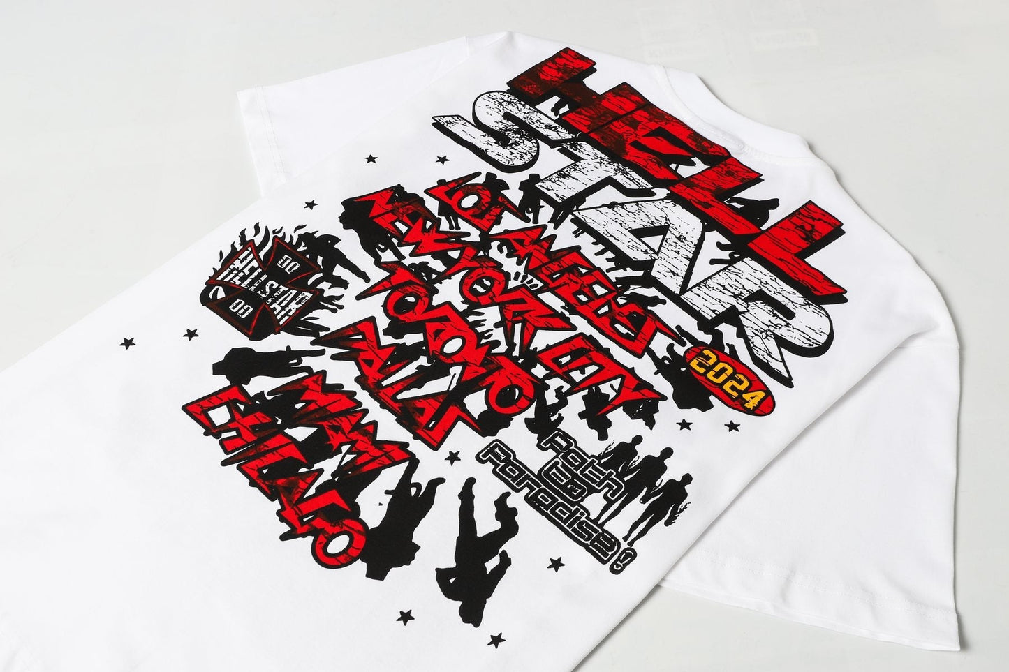 HS Skull City-List Graphic T-Shirt ¡ª detail