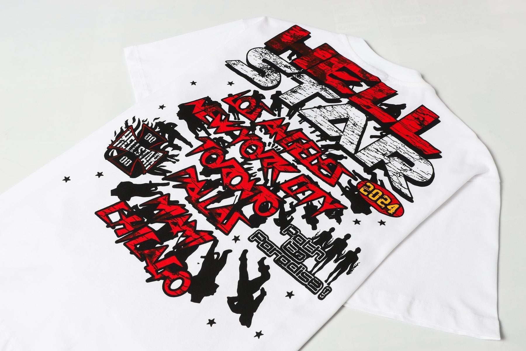 HS Skull City-List Graphic T-Shirt ¡ª detail
