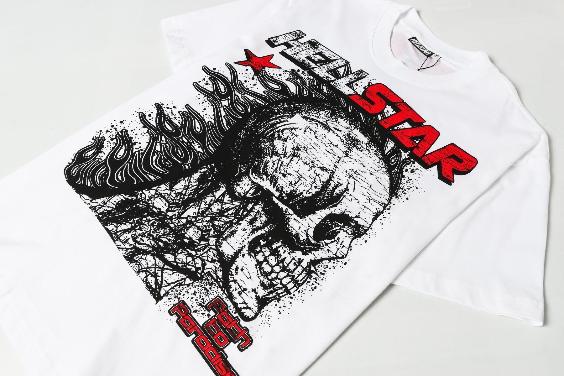 HS Skull City-List Graphic T-Shirt ¡ª detail