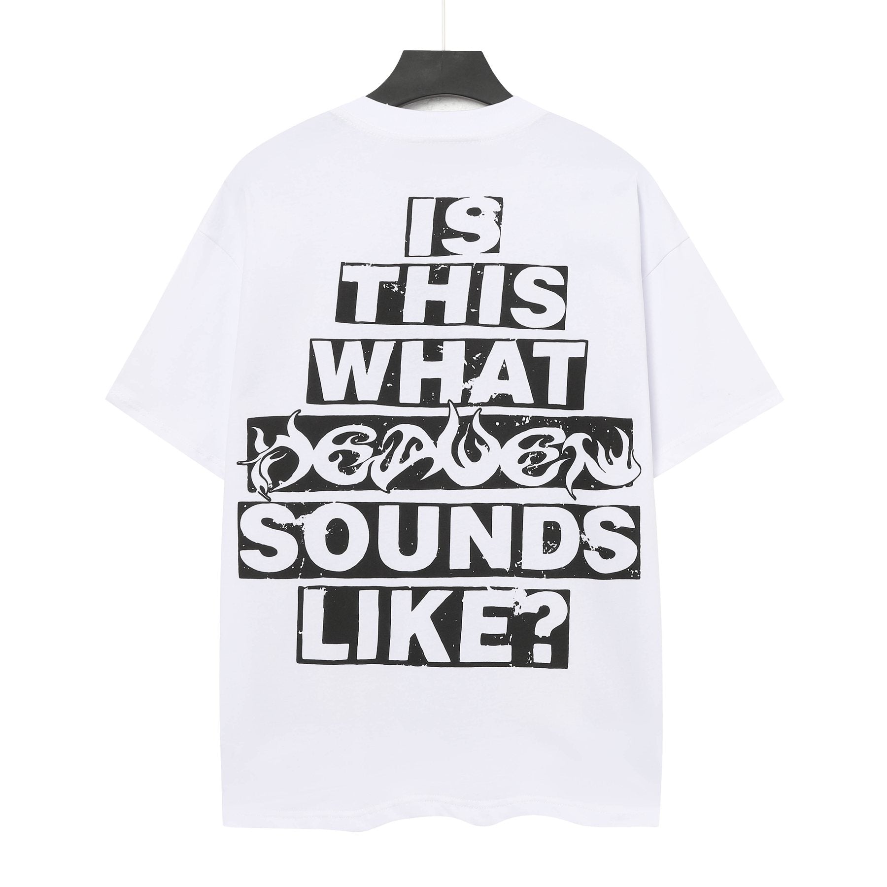 HS Screaming Face Graphic T-Shirt ¡ª back