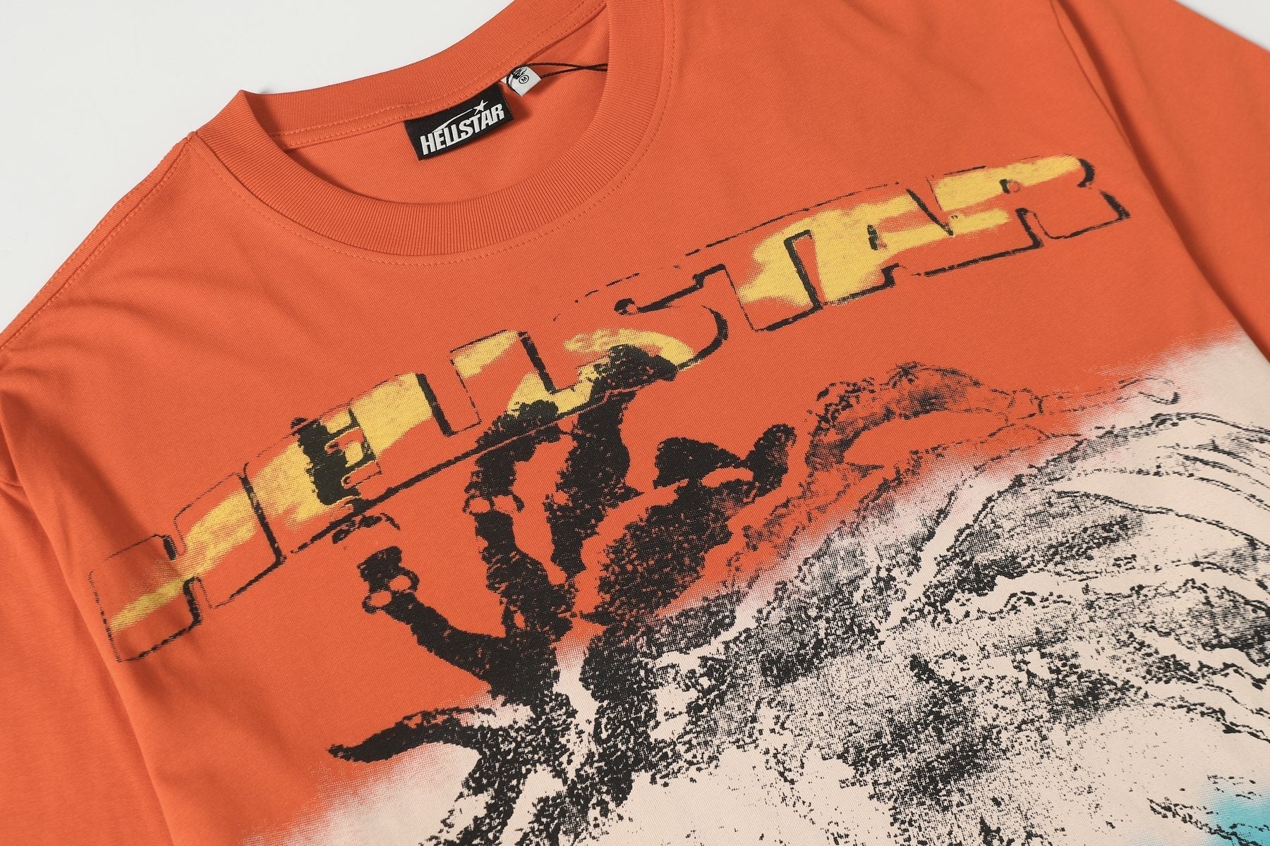 HS Lion Graphic Gradient T-Shirt ¡ª detail