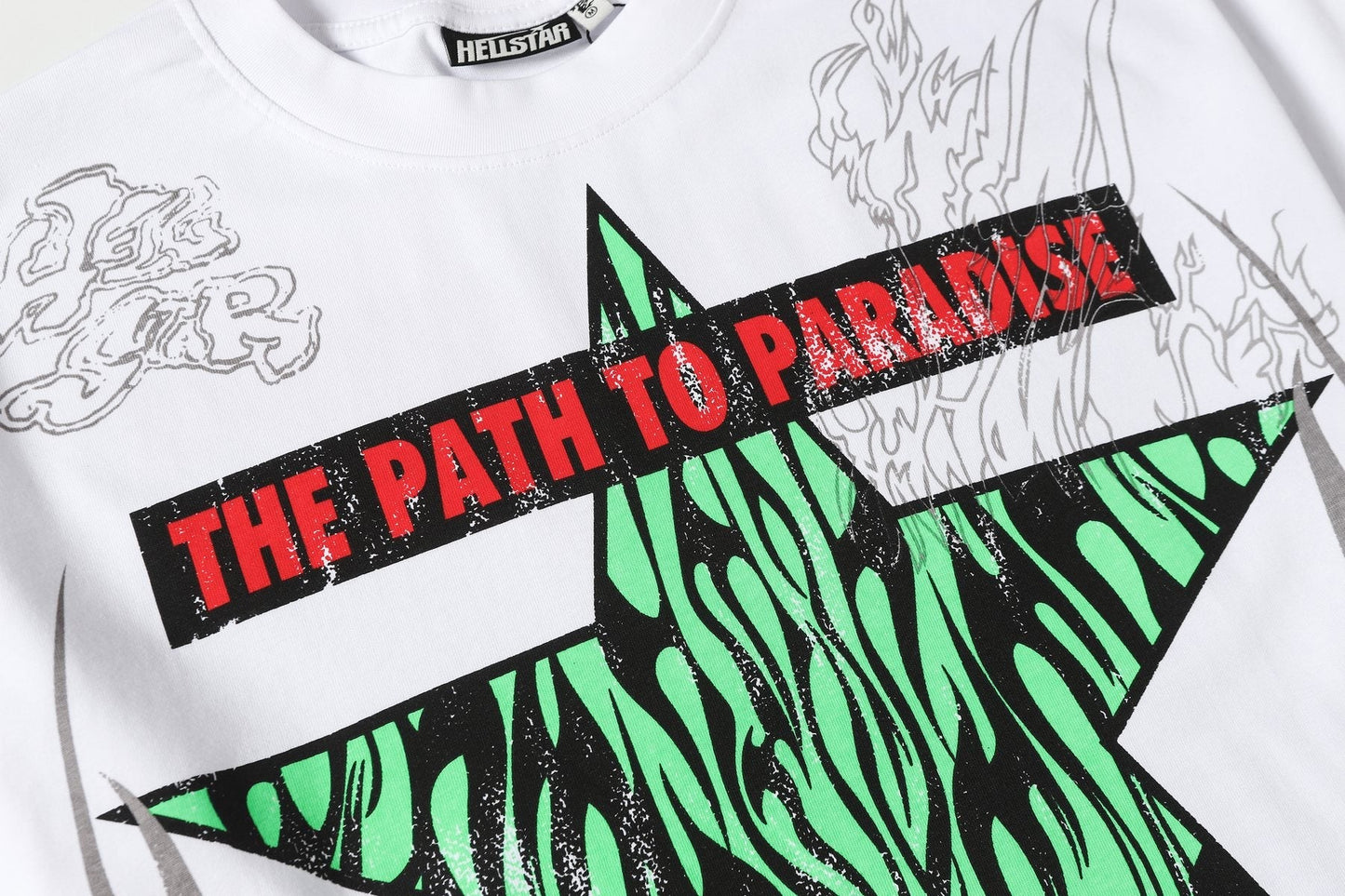 HS Path to Paradise Star Graphic T-Shirt ¡ª detail