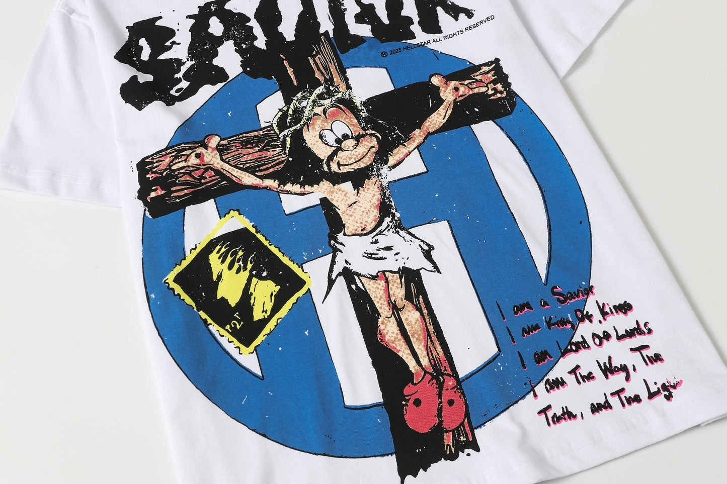 HS Savior Graphic Short-Sleeve T-Shirt ¡ª detail