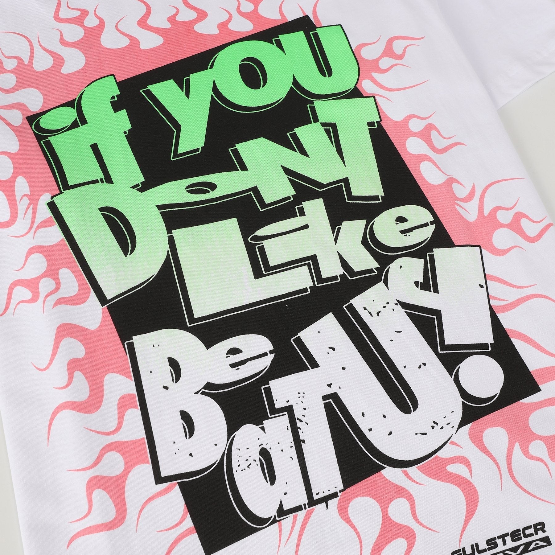HS Sports-Inspired Front & Back Graphic T-Shirt ¡ª detail