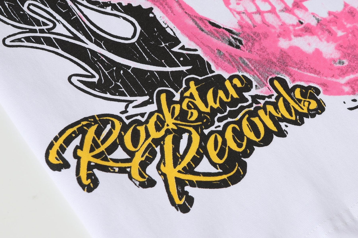 HS Brand Like a Rock Star Skull Graphic T-Shirt ¡ª detail