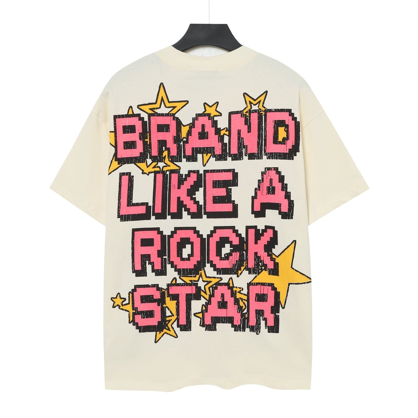 HS Brand Like a Rock Star Skull Graphic T-Shirt ¡ª back