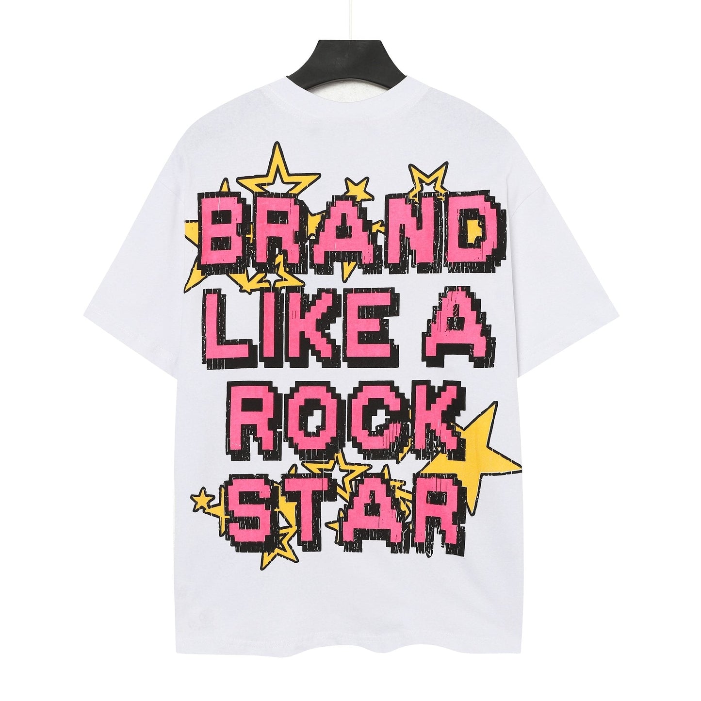 HS Brand Like a Rock Star Skull Graphic T-Shirt ¡ª back