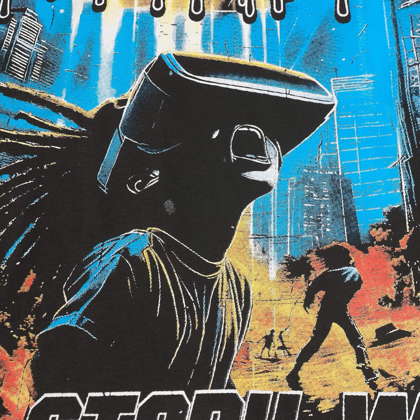 HS Path to Paradise Brown Graphic T-Shirt ¡ª detail