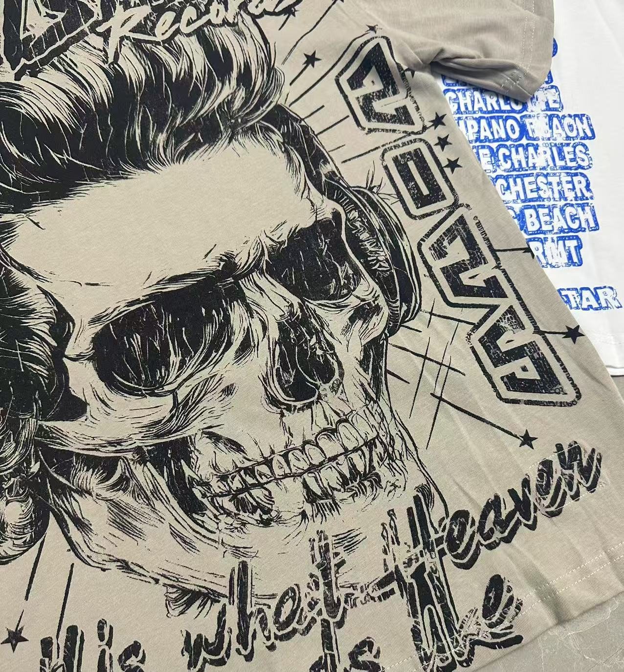 HS Skull World Tour Graphic T-Shirt ¡ª detail