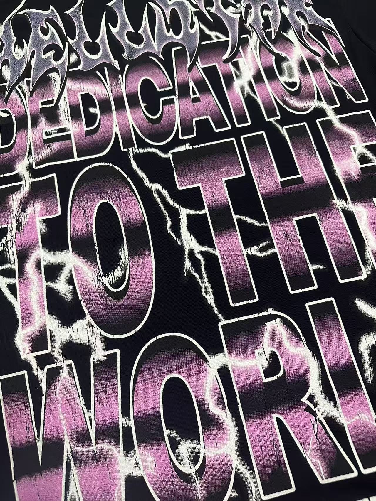 HS Dedication to the World Graphic T-Shirt ¡ª detail