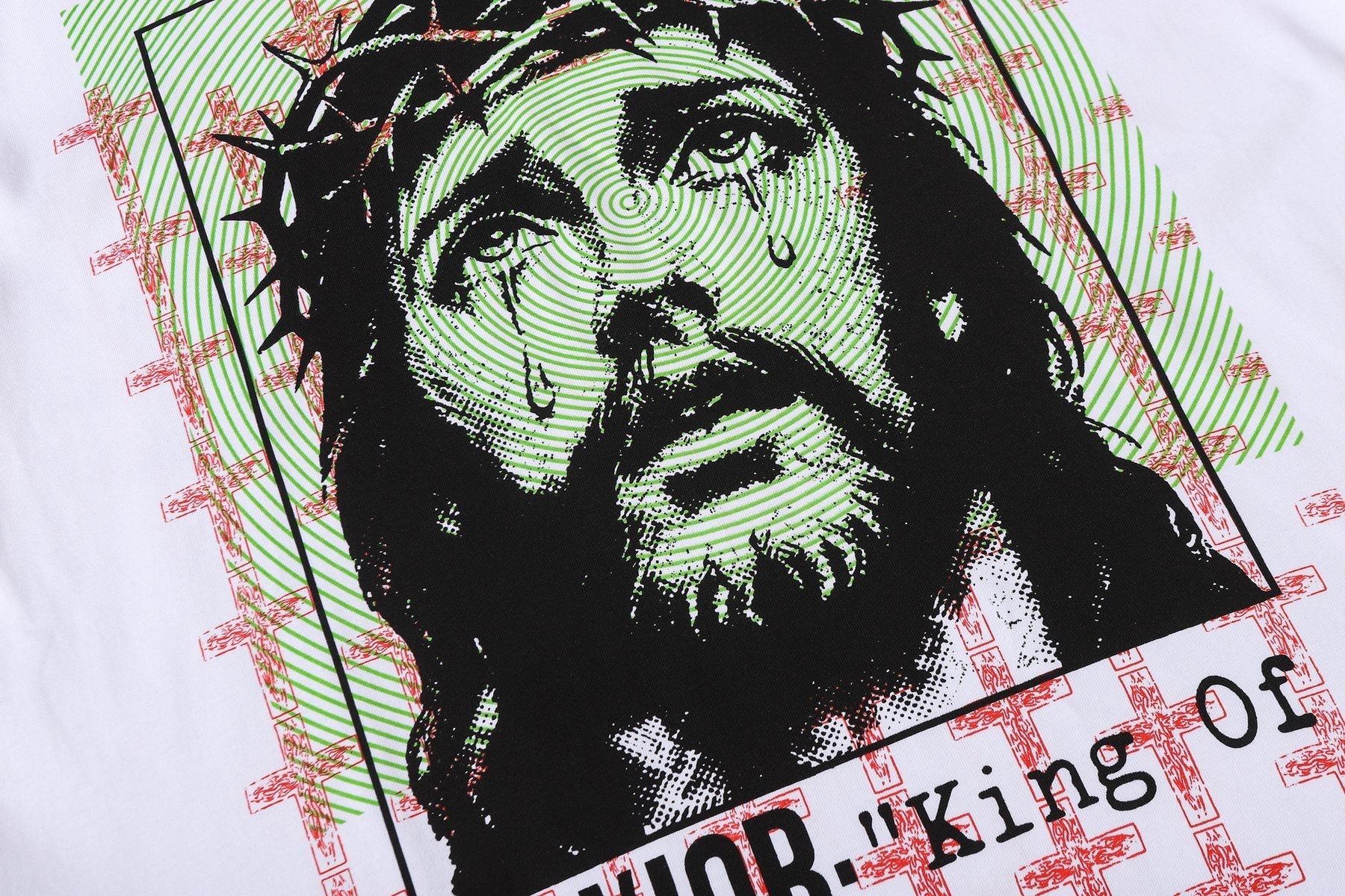 HS Savior King of Kings Graphic T-Shirt ¡ª detail