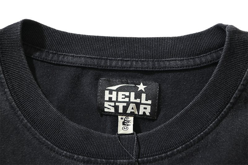 HS Wee all Need Money Washed Graphic T-Shirt ¡ª neck_label