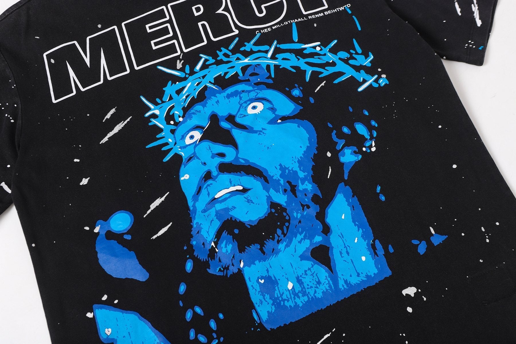 HS Mercy Paint Splatter Graphic T-Shirt ¡ª detail