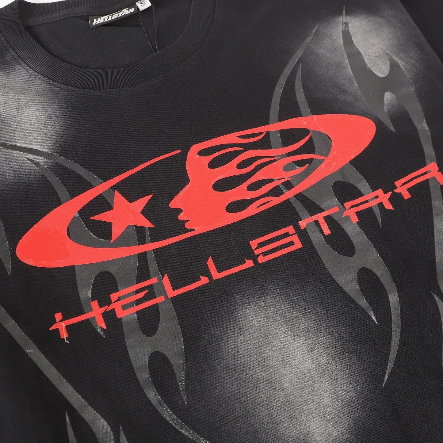 HS Red and Gray Graphic T-Shirt ¡ª detail