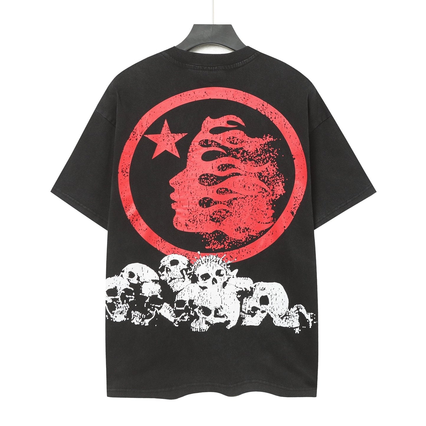 HS Distressed Skull Graphic T-Shirt ¡ª back