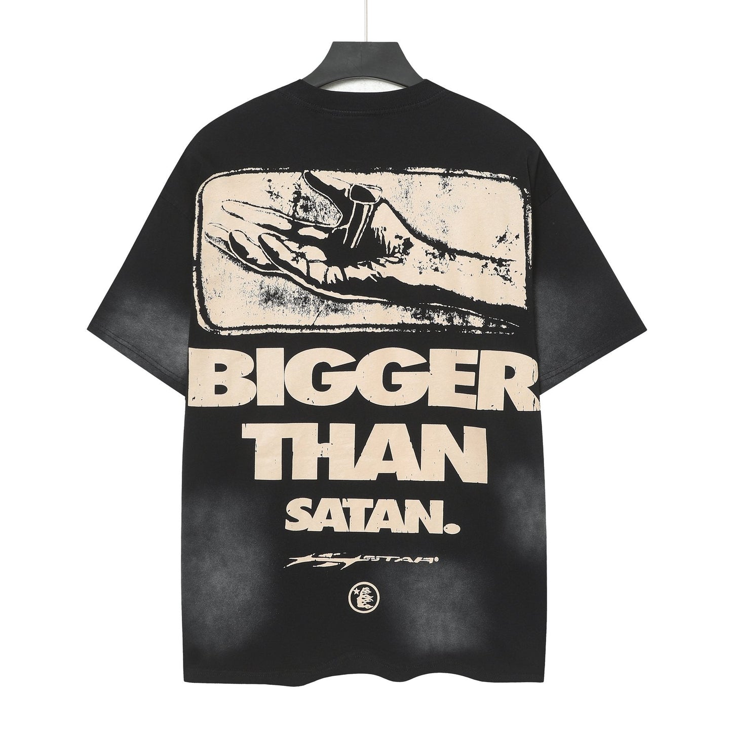 HS Savior Bigger Than Satan Graphic T-Shirt ¡ª back