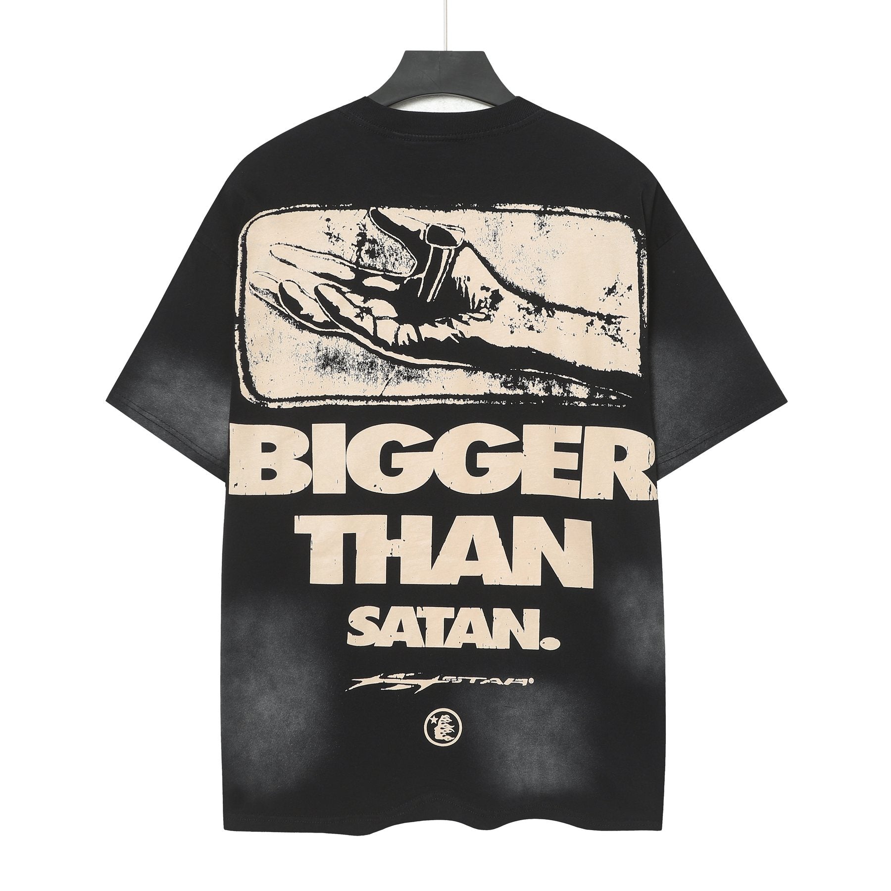 HS Savior Bigger Than Satan Graphic T-Shirt ¡ª back
