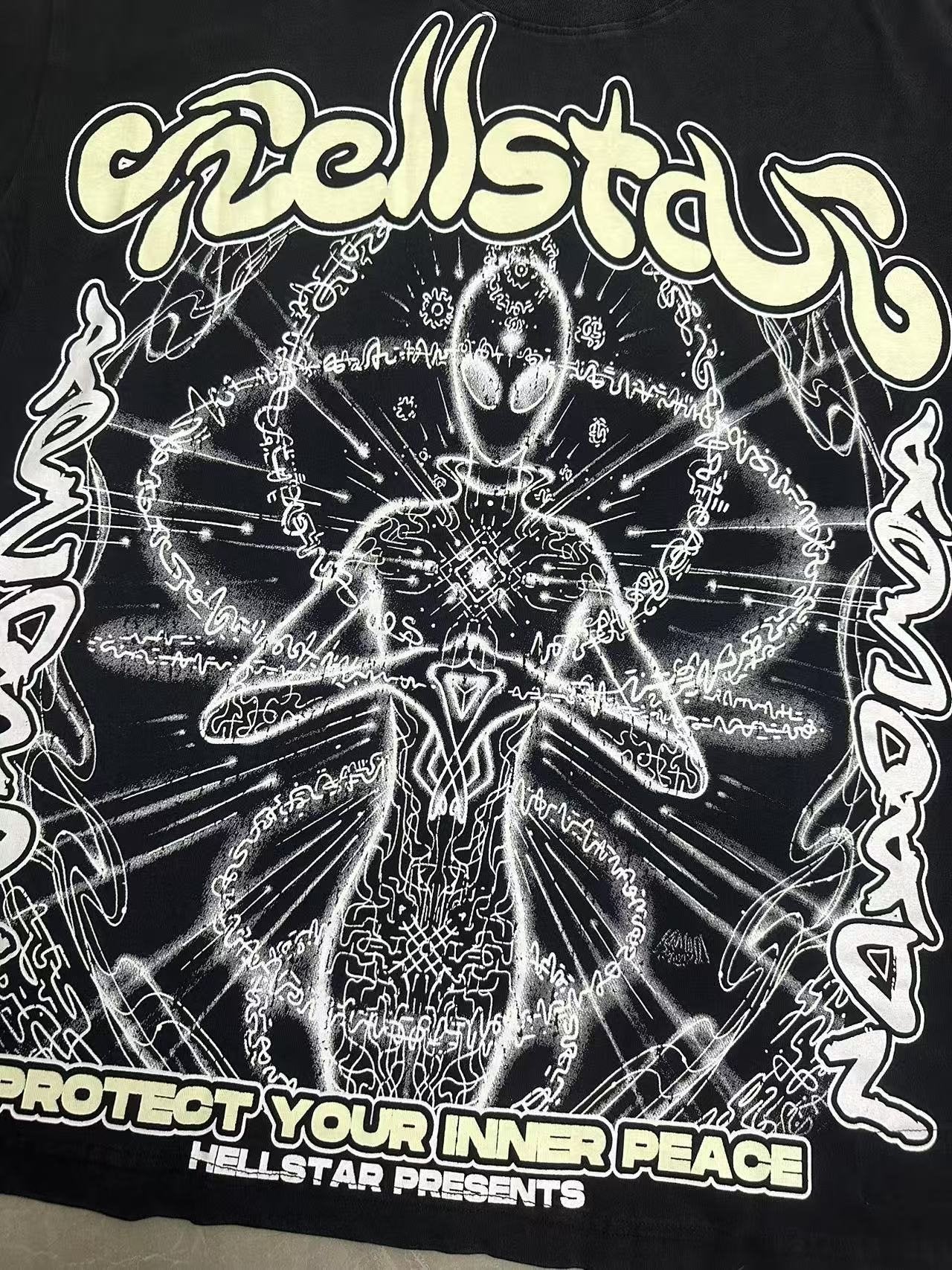 HS Protect Your Inner Peace Graphic T-Shirt ¡ª detail