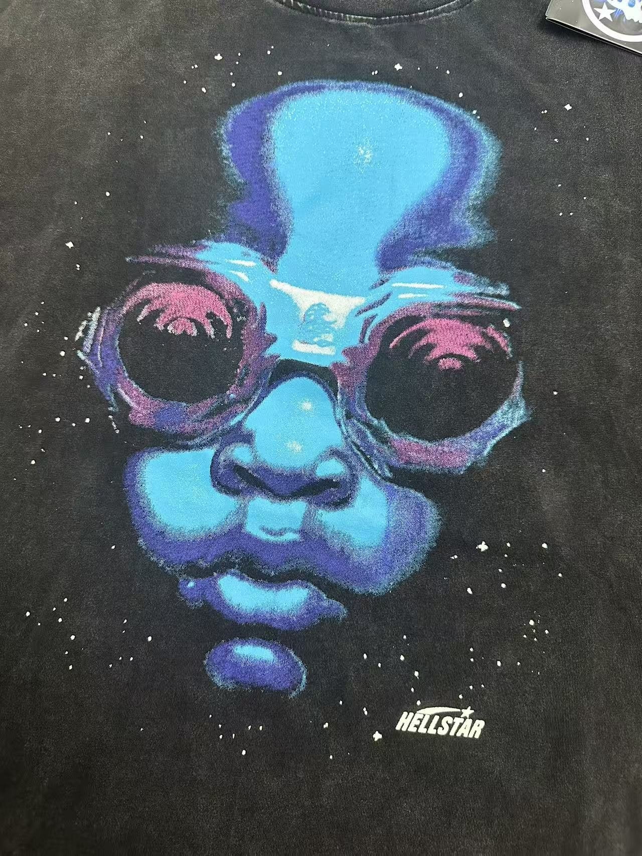 HS Future Face Graphic Short-Sleeve T-Shirt ¡ª detail
