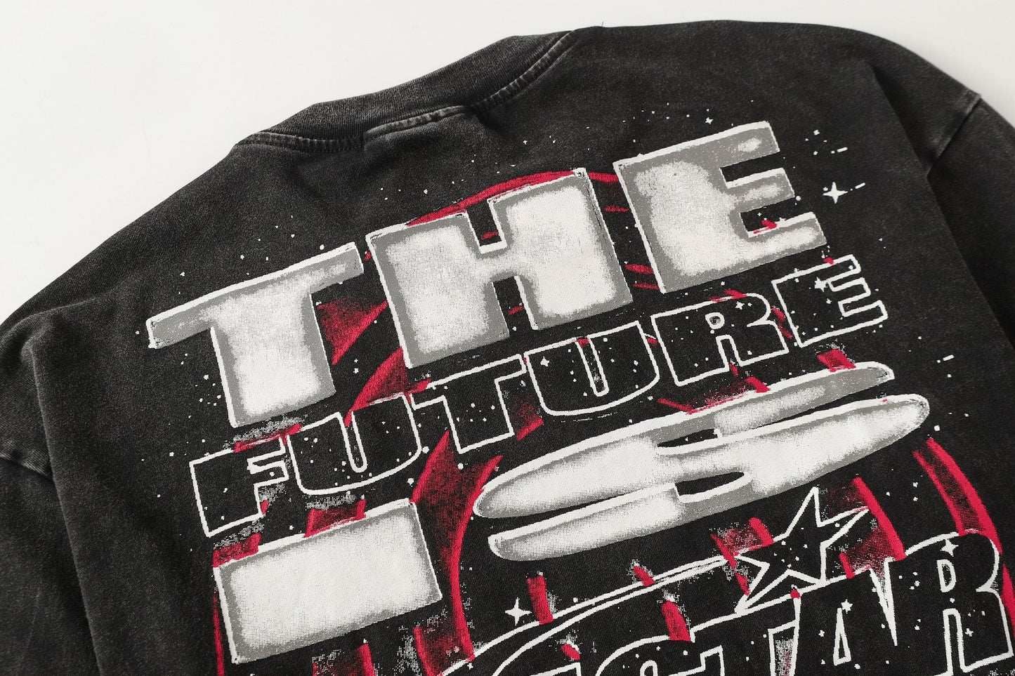 HS Future Face Graphic Short-Sleeve T-Shirt ¡ª detail