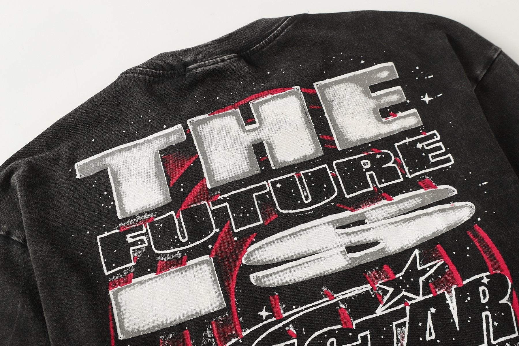 HS Future Face Graphic Short-Sleeve T-Shirt ¡ª detail