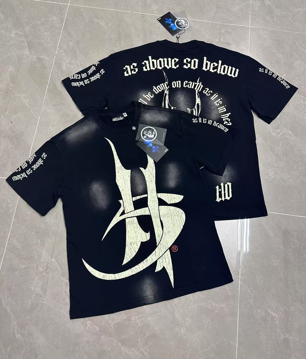 HS Distressed Emblem Graphic T-Shirt ¡ª context