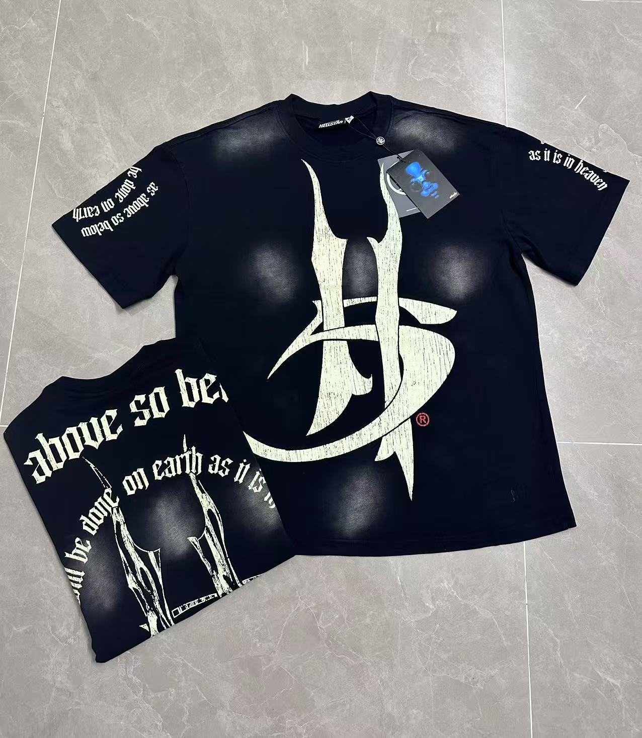 HS Distressed Emblem Graphic T-Shirt ¡ª context