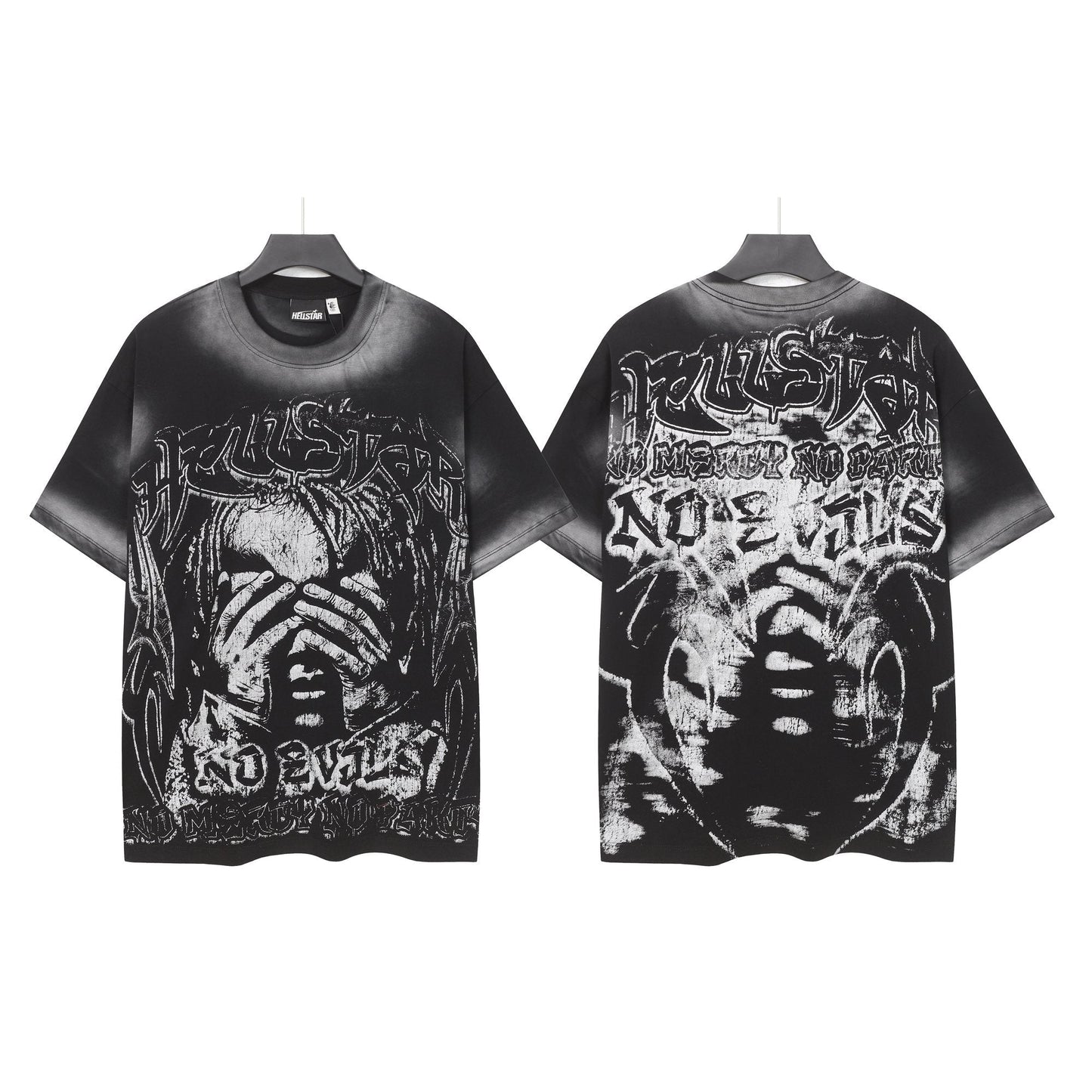 HS No Evil Distressed Graphic T-Shirt ¡ª hero