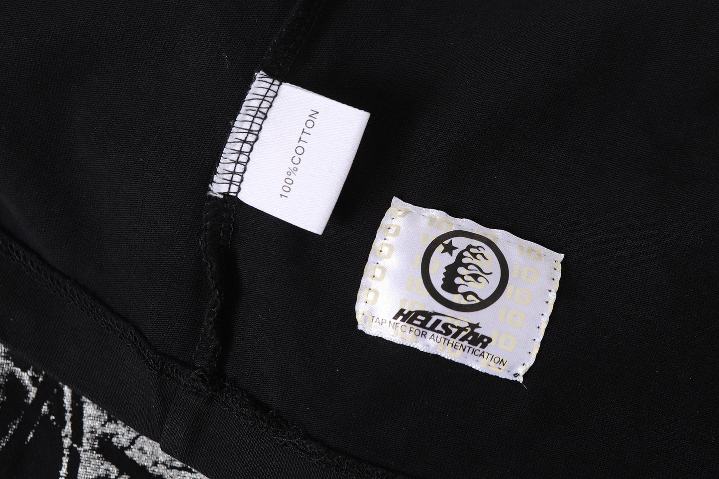 HS No Evil Distressed Graphic T-Shirt ¡ª neck_label