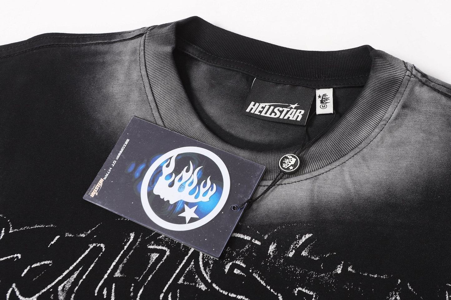 HS No Evil Distressed Graphic T-Shirt ¡ª hang_tag