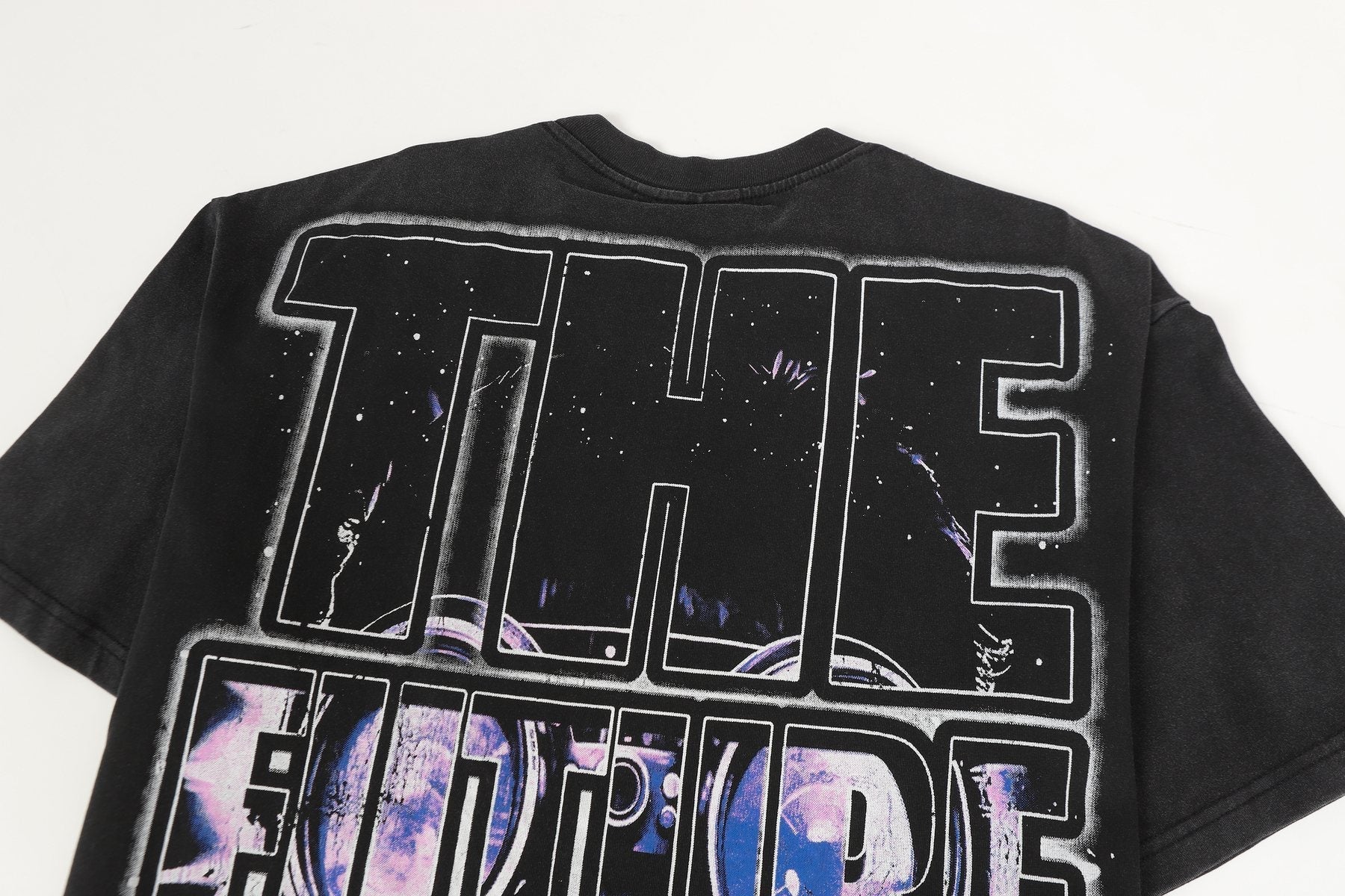 HS Records Portrait Graphic T-Shirt ¡ª detail